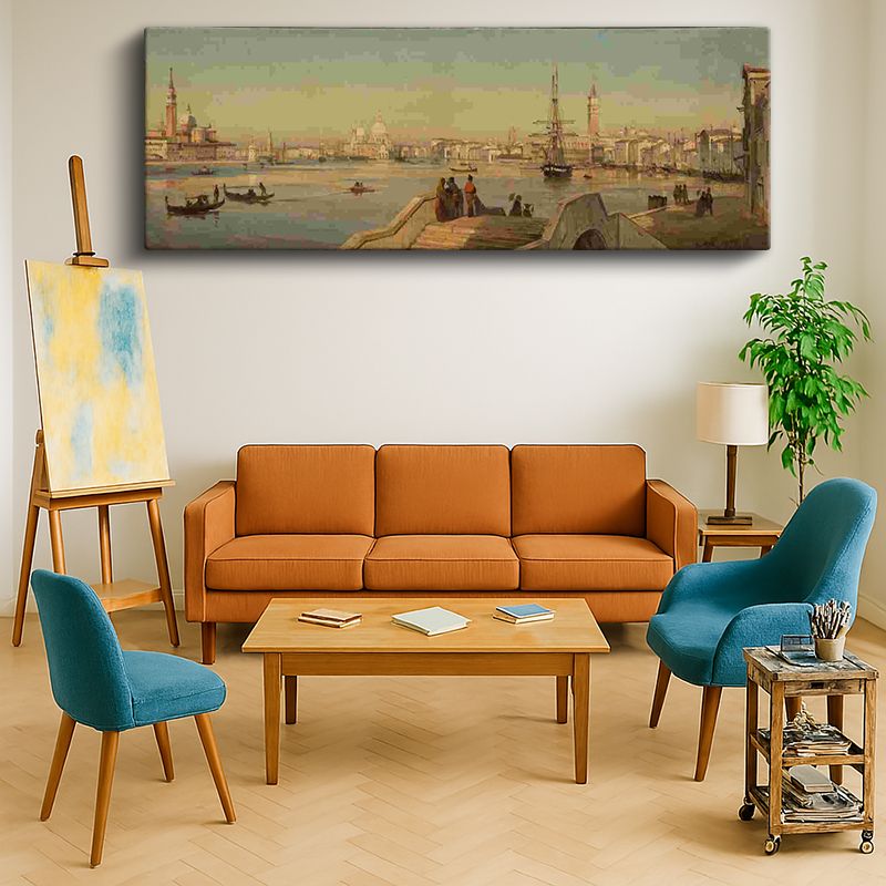 Ressam Kanvas Tablo 1101